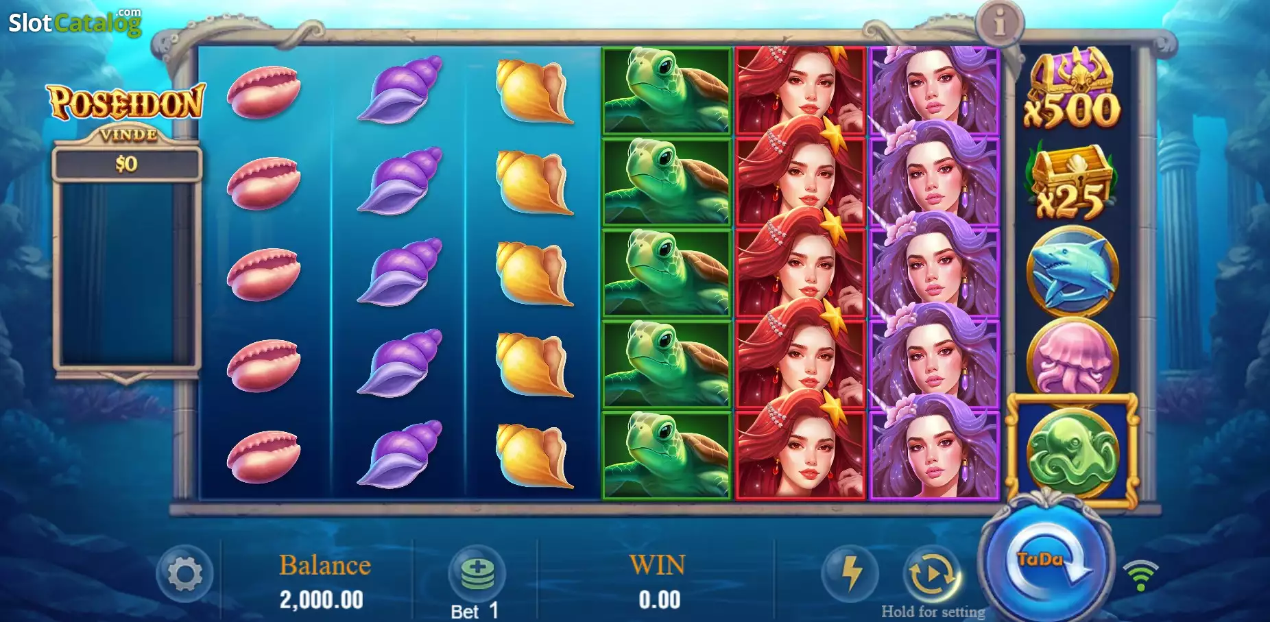 Poseidon's Treasure from KA Gaming